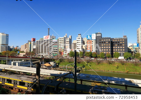 [千代田區]市谷站前的風景 72958453