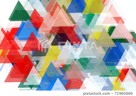 triangles pattern illustration 72960866