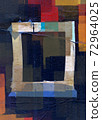 colorful grunge frame 72964025