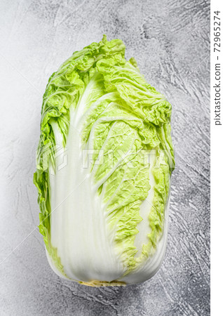 White Chinese cabbage. Organic vegetables. White 72965274
