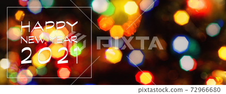 Happy New Year greeting card. 2021. Happy New Year greeting card. 2021. 72966680