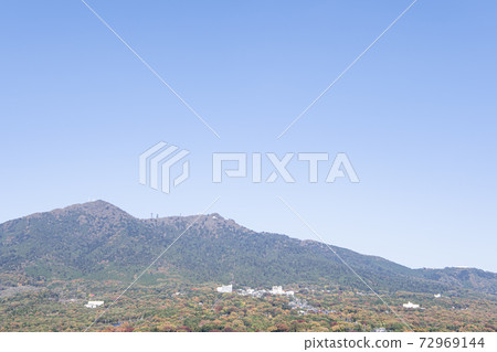 藍天和筑波山 藍天和筑波山 72969144