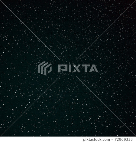 Real Natural Dark Black Starry Night Sky With... - Stock Photo