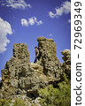 Mono Lake fossil rock climbing young hiker 72969349