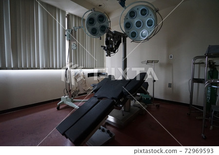 Ruined ophthalmology abandoned hospital 72969593