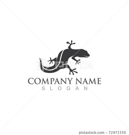 Gecko green logo vector symbol 72971550