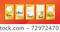 Modern stories template for social media networks. 72972470