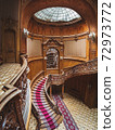Old famous vintage interior of luxury Lviv museum 72973772