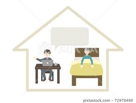 在家工作家庭護理 在家工作家庭護理 72978499