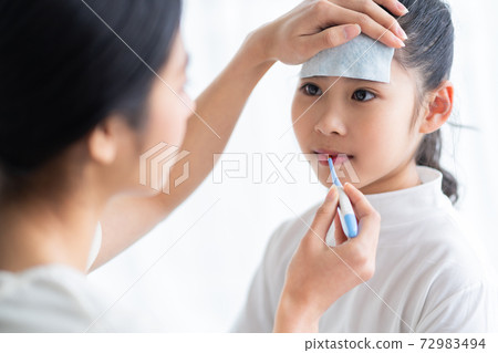 Kid, illness Kid, illness 72983494