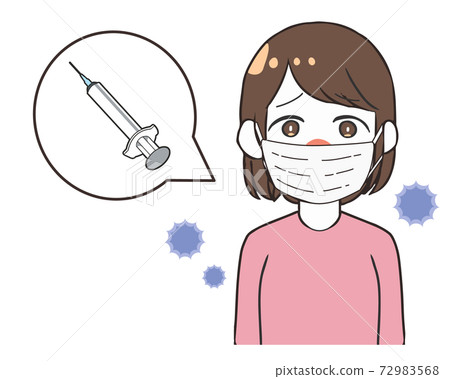Vaccinated women Vaccinated women 72983568