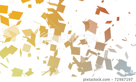 CG Square Colorful square confetti 72987197