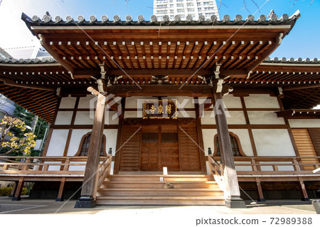 Manki Sanyosenji Temple in Akasaka, Minato-ku, Tokyo 72989388