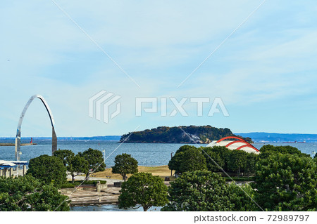 Yokosuka Port and Sarushima 72989797