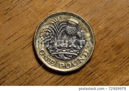 New one pound British coin 72989979