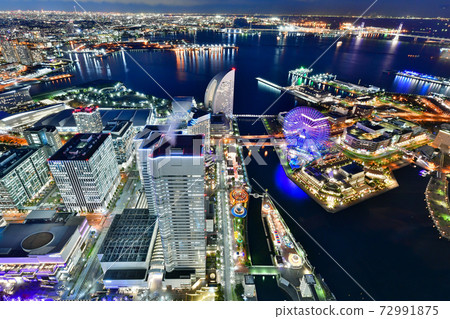 Night view from Yokohama Landmark Tower 72991875