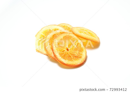 White background dry orange White background dry orange 72993412