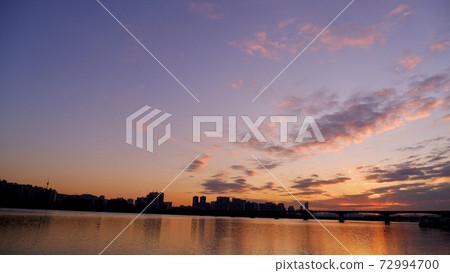 Han River sunrise Han River sunrise 72994700