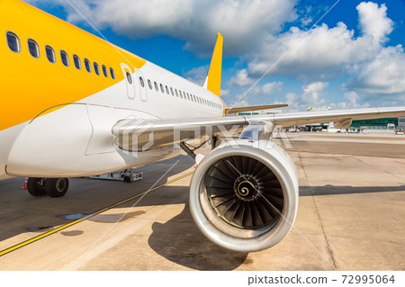 Airplane in Singapore Airplane in Singapore 72995064