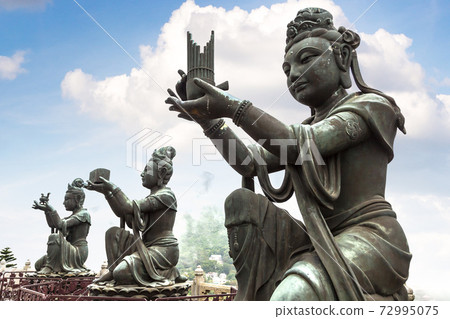 Giant Buddha in Hong Kong Giant Buddha in Hong Kong 72995075