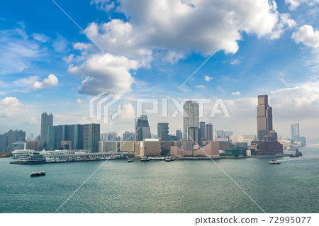 Panoramic view of Hong Kong 72995077