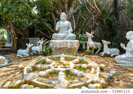 Buddhist temple in Danang, Vietnam Buddhist temple in Danang, Vietnam 72995115