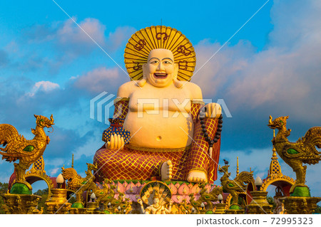 Giant happy buddha Samui 72995323