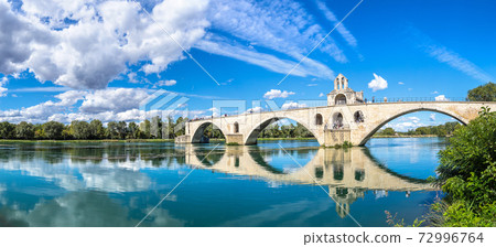 Saint Benezet bridge in Avignon 72996764