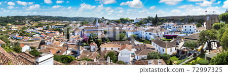 Panoramic view of Obidos 72997325