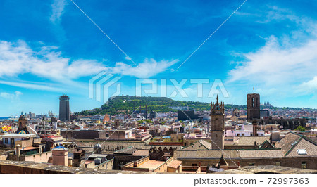 Panoramic view of Barcelona Panoramic view of Barcelona 72997363