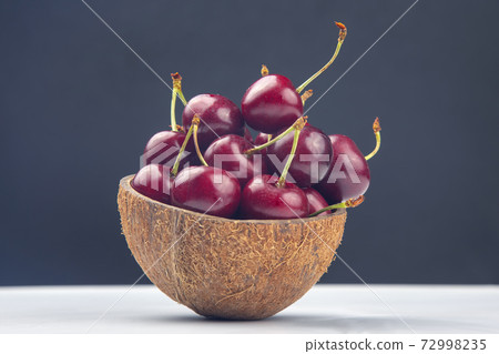 fresh cherry berry. healthy food for breakfast. fruits of vegetation. fruit dessert fresh cherry berry. healthy food for breakfast. fruits of vegetation. fruit dessert 72998235