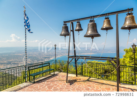 Church bells in monastery 72998631