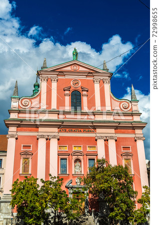 Franciscan Church in Ljubljana Franciscan Church in Ljubljana 72998655