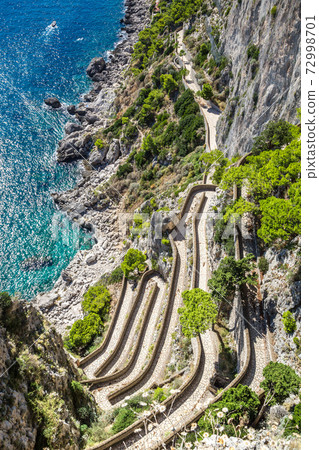 Capri island in  Italy 72998701
