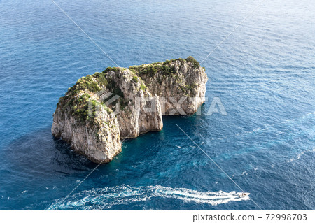 Capri island in  Italy 72998703