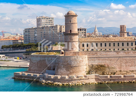 Saint Jean Castle and Cathedral de la Major  in Marseille 72998764