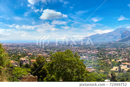 Landscape view near Monreale Landscape view near Monreale 72999752