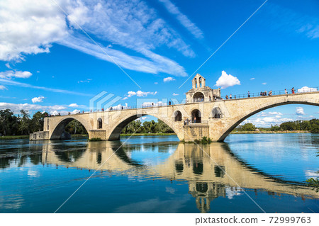 Saint Benezet bridge in Avignon Saint Benezet bridge in Avignon 72999763