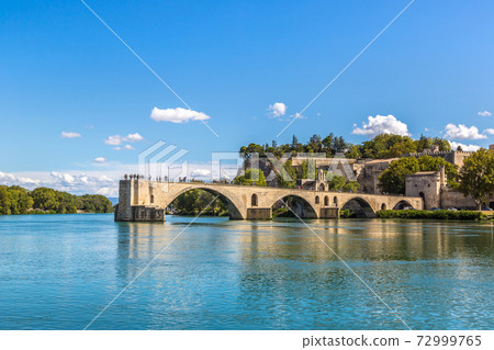 Saint Benezet bridge in Avignon Saint Benezet bridge in Avignon 72999765