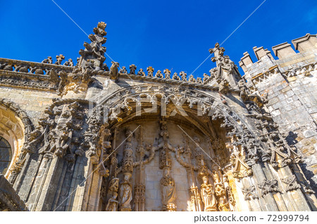 Medieval Templar castle in Tomar Medieval Templar castle in Tomar 72999794