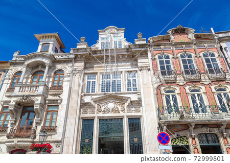 Historic buildings in Aveiro, Portugal Historic buildings in Aveiro, Portugal 72999801