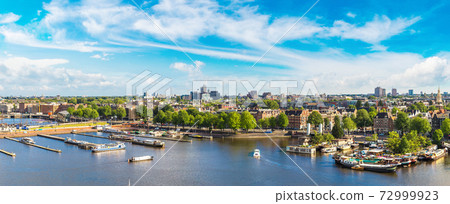 Panoramic view of Amsterdam 72999923