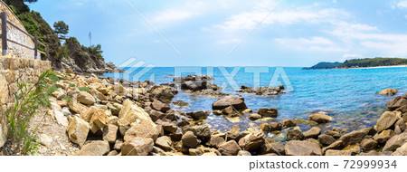 Costa Brava beach, ..Catalonia, Spain 72999934