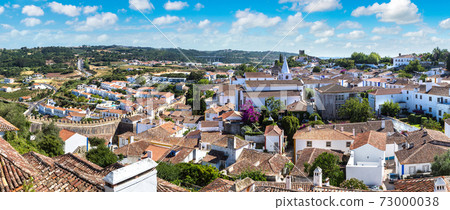 Panoramic view of Obidos 73000038