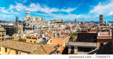 Panoramic view of Barcelona Panoramic view of Barcelona 73000075