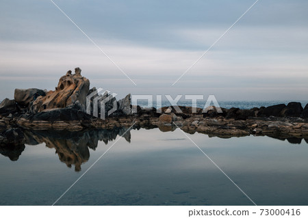 Sodol park sea and rock in Gangneung, Korea Sodol park sea and rock in Gangneung, Korea 73000416