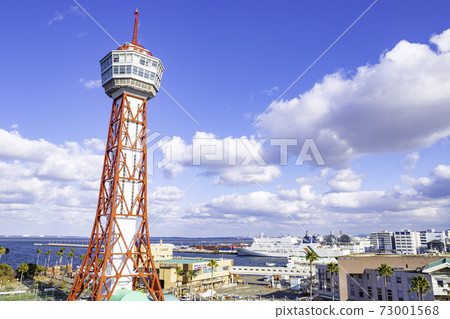 Hakata Port Tower, the symbol of Hakata Port Hakata Port Tower, the symbol of Hakata Port 73001568