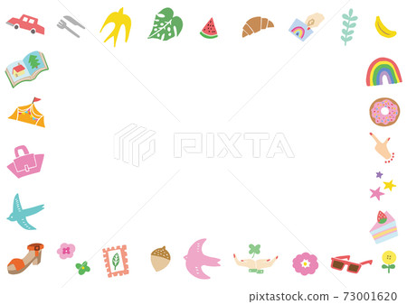 Rakugaki Illustration_Frame Rakugaki Illustration_Frame 73001620