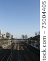 直線軌道，無列車運行 73004405