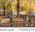 German beer garden (Victor Arien Square) where you can enjoy autumn 73005570